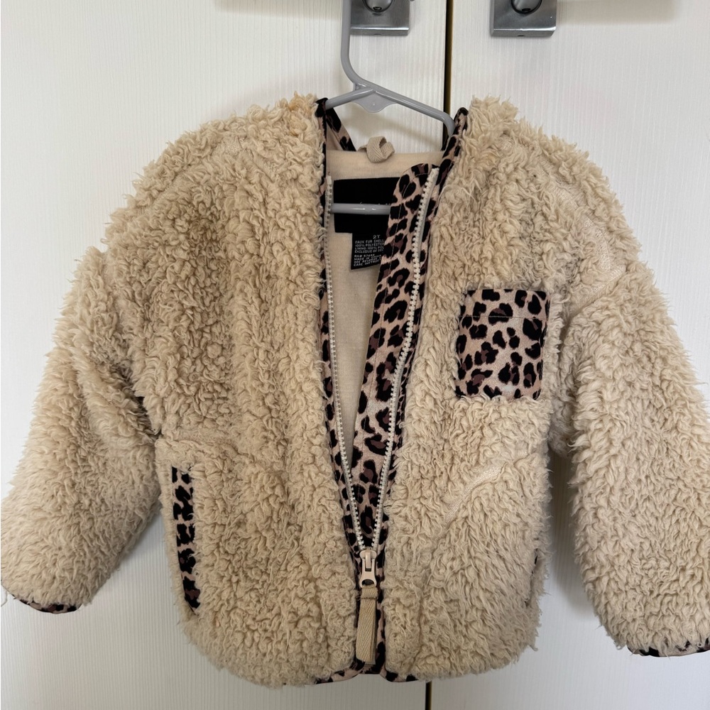 Toddler Girl 2T Sherpa Coat